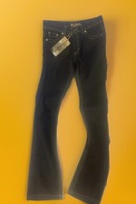 SALE NWT Roberto Cavalli Jean W/Contrasting Gold Thread  Leopard Pockt Lining 