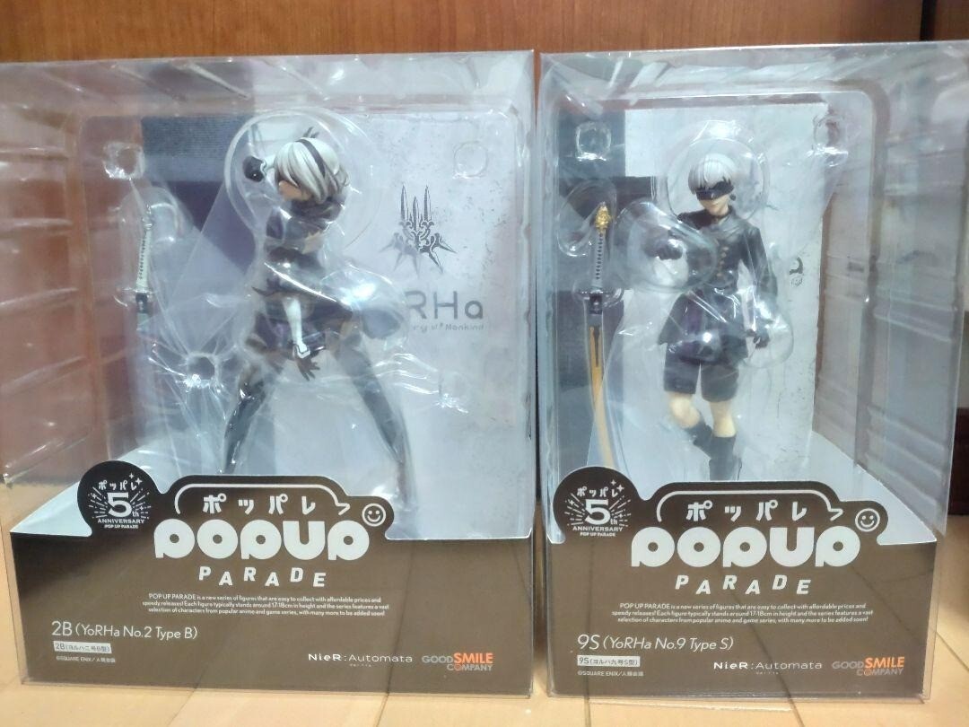 POP UP PARADE NieR Automata Ver. 1.1 a 2B 9S Set of 2 Figure Good