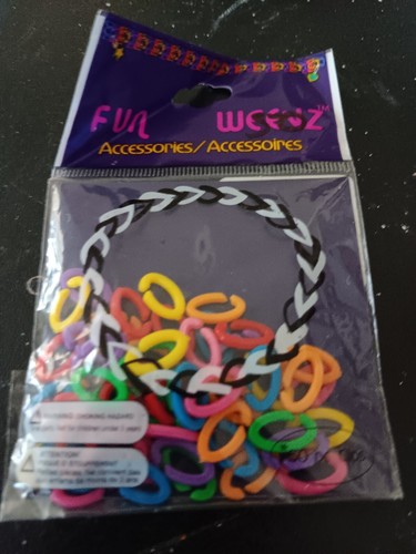 Claire's kleine bunte Kunststoff Glieder Herstellung Armbänder - Bild 2 von 5