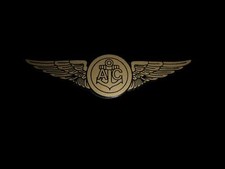 U.S MILITARY NAVY GOLD AIR CREW WINGS WINDOW DECAL STICKER 6.5" X 2" INCHES