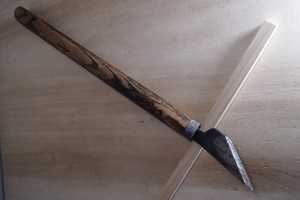 Japanese Yari Spear Ganna Kanna Chisel Nomi Slick From Japan 7 Ebay