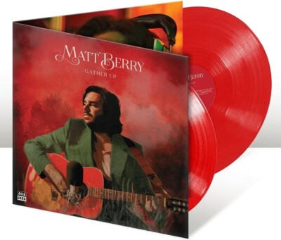 Matt Berry Gather Up Limited Edition Double Red Vinyl LP [Neu & Versiegelt]