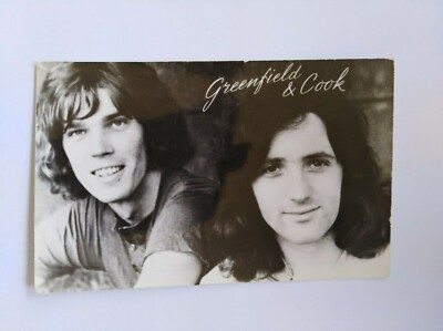 Greenfield & Cook, alte Autogramm/Postkarte, Freihoff, ca. 60er Jahre