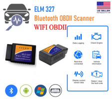 Wifi Bluetooth Obd2 Obdii Car Diagnostic Scanner Auto Fault Code Reader Elm327