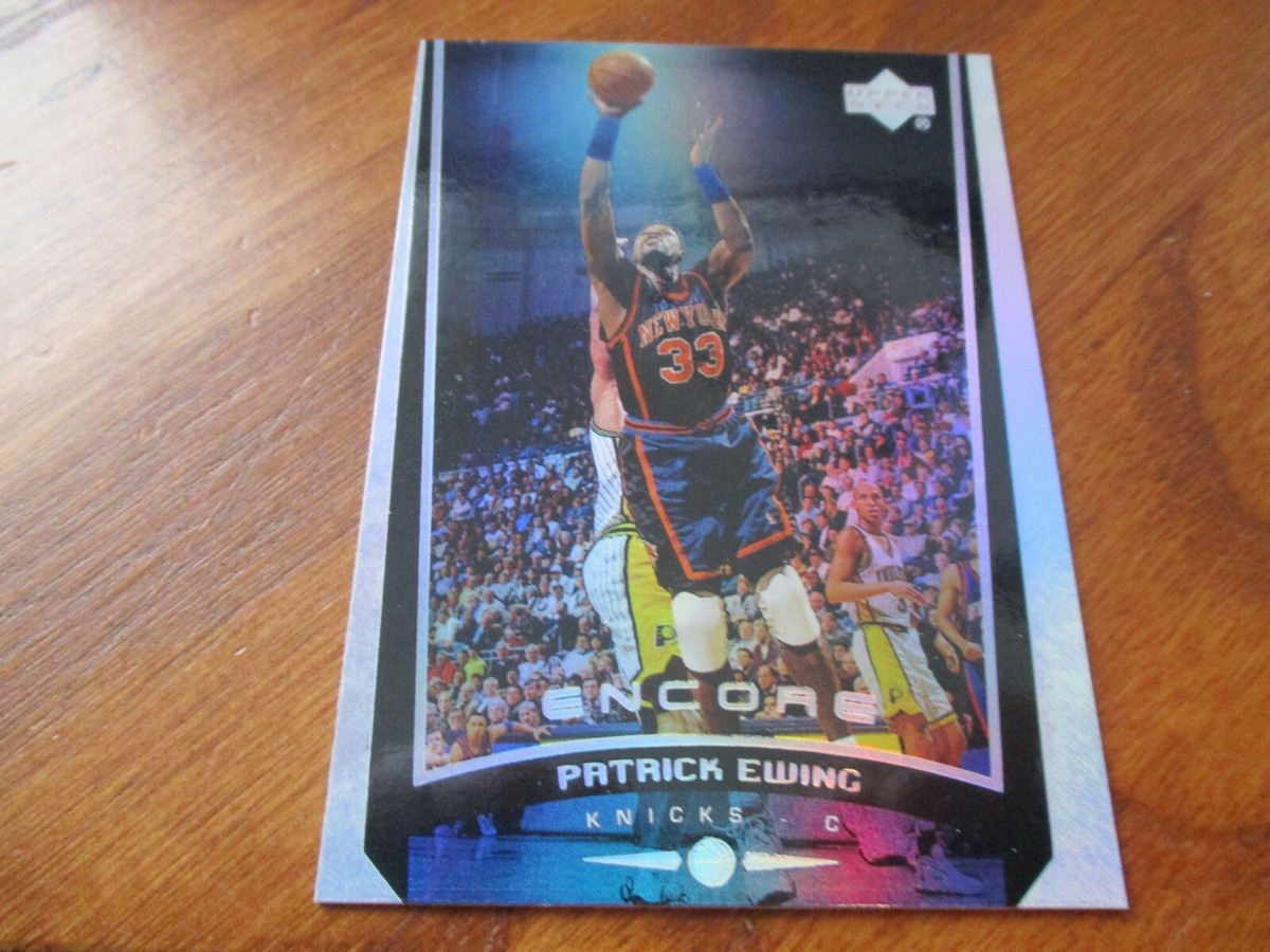 patrick ewing (new york knicks - center) 1998/99 upper deck card 