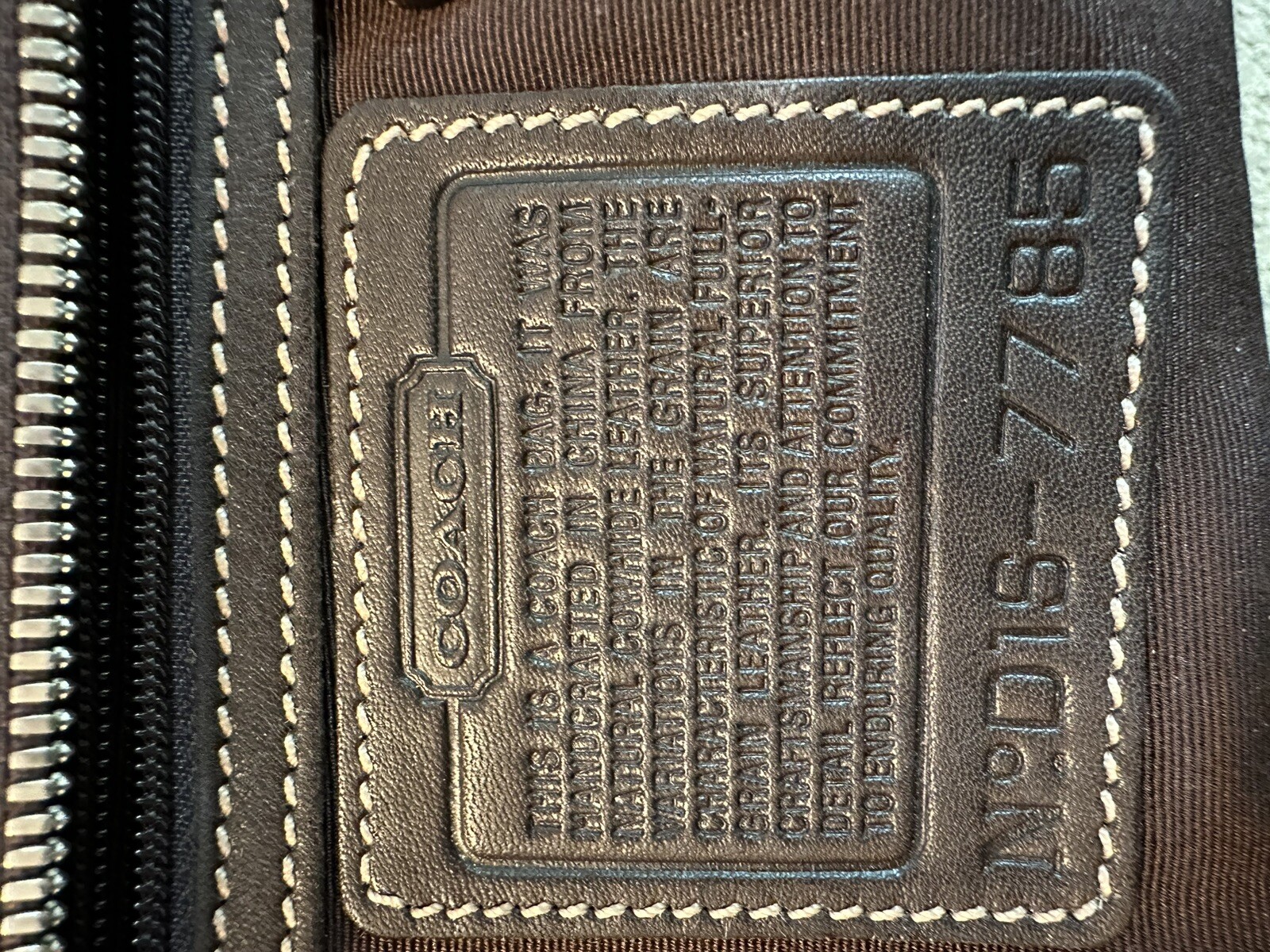 Coach Bag Authentic Style 7785 Gem