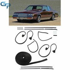 For Buick Regal Cutlass Rwd G-body 1981-1988 Weatherstripping Seals Kit 9pc For Buick Regal Cutlass Rwd G-body 1981-1988 Weatherstripping Seals Kit 9pc