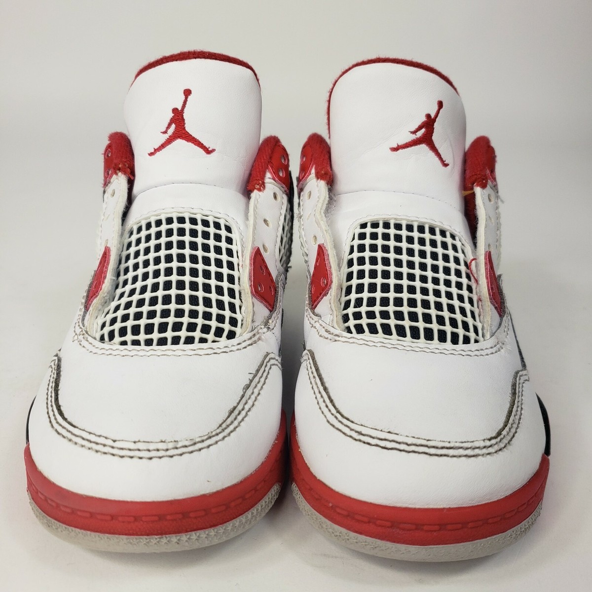 Nike Air Jordan 4 Retro Fire Red 2020 PS Kids 11c White Red Nike Air Jordan 4 Retro Fire Red 2020 PS Kids 11c White Red