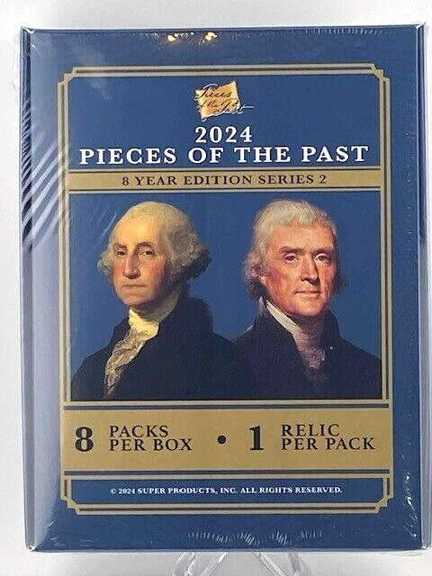 2024 THE BAR PIECES OF THE PAST 8 YEAR SERIES 2 EDITION FACTORY SEALED BOX R1