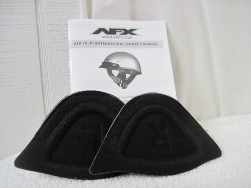 AFX Helmet FX-70 International Chin Strap Ear Flap Covers Cushion