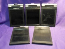 LOT OF 5 GRAFLEX INC. RITEWAY 4 x 5 GRAPHIC FILM HOLDERS VINTAGE MADE IN U.S.A.