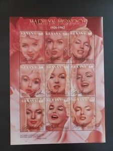 1995 Marilyn Monroe, Guyana / Montserrat,  MNH
