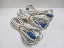 3 Bose 20ft Lifestyle Jewel Cube Speaker Wire RCA to Bose AC-2 Connection white