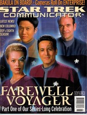 STAR TREK COMMUNICATOR 133 2001 FAREWELL VOYAGER NICE