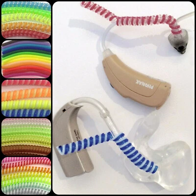 Tube coils - standard; for hearing aids / implants. Decorate your way. JEars