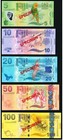 Fiji 5 10 20 50 100 Dollars ND(2012) P115as 116s 117s 118s 119as UNC / Specimen — photo 1