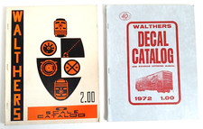 Walthers - 2 Stück Kataloge 1971 und 1972 in...