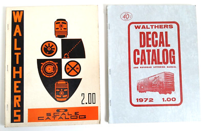 Walthers - 2 Stück Kataloge 1971 und 1972 in Englischer Sprache'' ---- B 1169