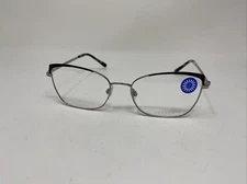 INFACE IF 1346-2012 53/17/135 BLACK SILVER TITANIUM EYEGLASS FRAME 0255