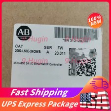 Allen-Bradley New 2080-L50E-24QWB Programmable Logic Controller Free Shipping