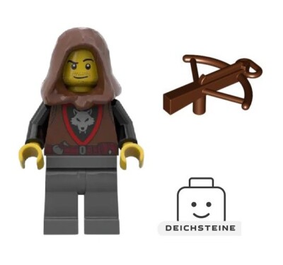 Lego  Wolfpack Ritter Castle NEU Minifigur cas... ohne Umhang Bandit
