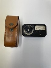 Vintage Weston Photronic Universal Exposure Meter Model 650 with Case Works