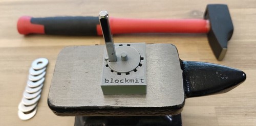Bitcoin BTC Crypto Seed Phrase zum Selbermachen Stahl Metall Ledger Cold Wallet Blockmit Jig - Bild 7 von 8