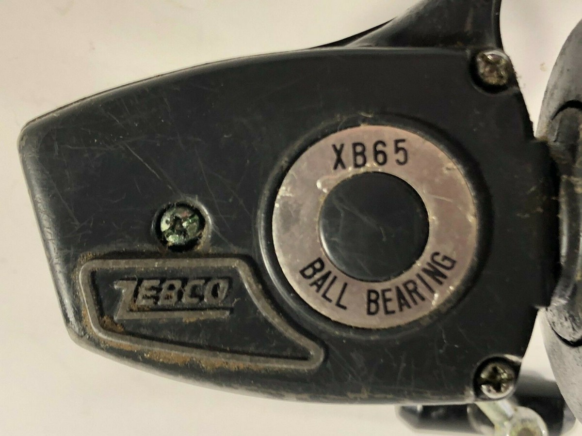 Vintage ZEBCO XB65 Made In Japan Spinning Reel Fishing Gear Works