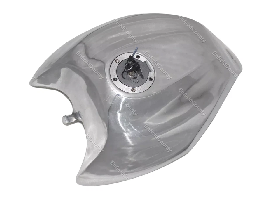 APTO PARA Buell S1 M2 S3 Lightning Manta Early S3 Thunderbolt tanque de combustible aluminio Foto 2 de 4