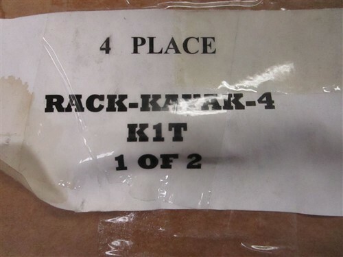 TRAILER PARTS DEPOT 4 KAYAK RACK KIT K1T MARINE BOAT