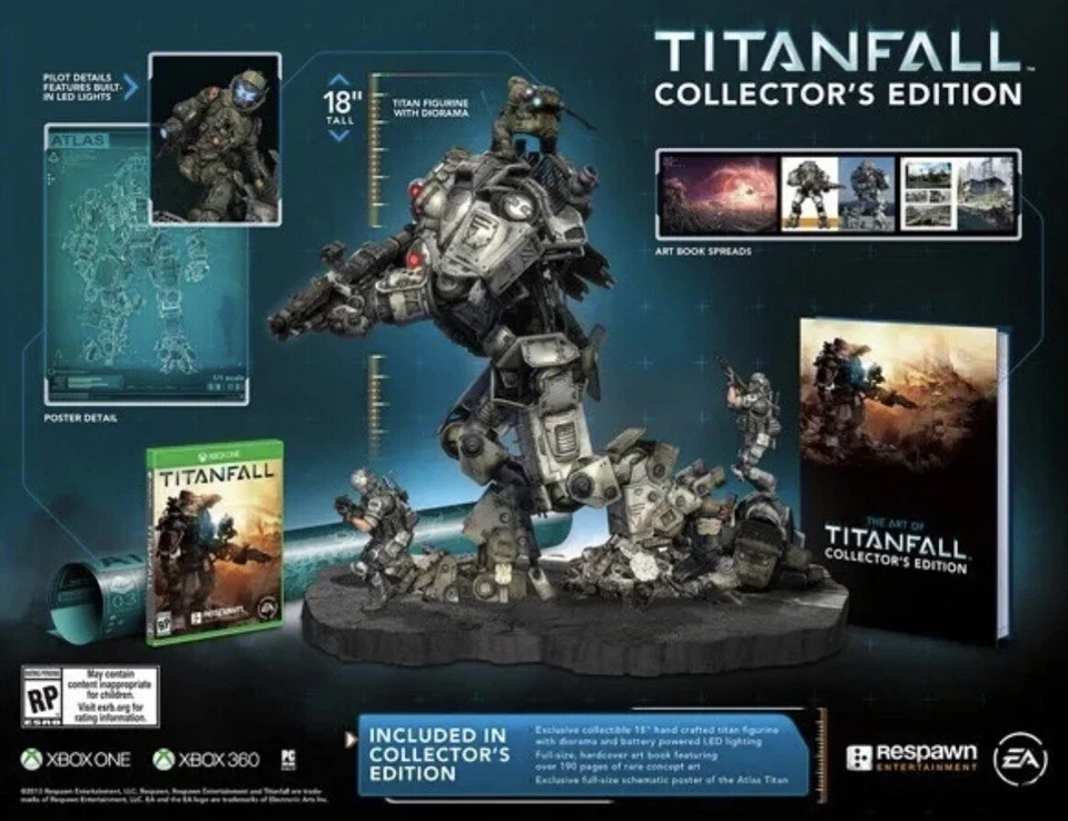 Titanfall Collector's Edition (PC 2014) New In Box #3264/35000 - Image 3 of 3