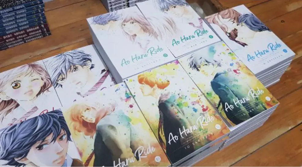 Ao Haru Ride Manga Volume 10