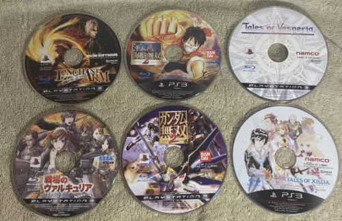 Enchanted Arms PlayStation 3 PS3 JAPANESE Language Game Lot Gundam Anime JRPG