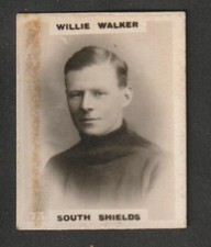 GODFREY PHILLIPS FOOTBALLERS 1921 SOCCER SOUTH SHIELDS WALKER CARD FIGURE