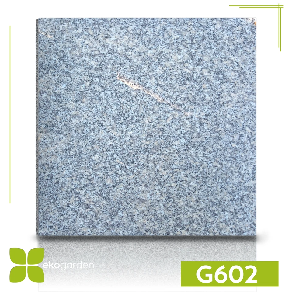 Terrassenplatte Granit Granitplatte Fliese Bodenplatte Grau BIANCO SARDO 60x60cm - Bild 4 von 4