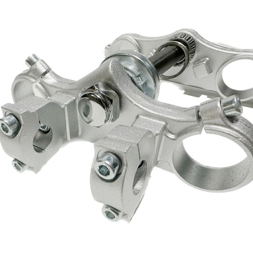 Horquilla de alta resistencia abrazaderas de triple árbol elevador barra de vástago 125cc 140cc PIT PRO BICICLETA DE TIERRA - Imagen 3 de 10
