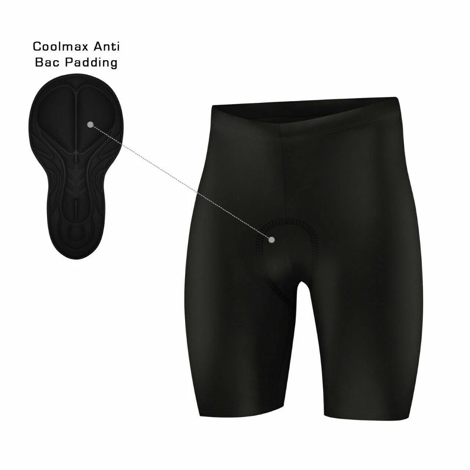 Mens Cycling MTB Short Off Road Downhill Bicycle Shorts Detachable Padded Liner - Image 2 of 3