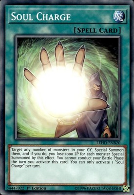 Soul Charge - 1. Auflage LEHD-ENB20 - NM - YuGiOh