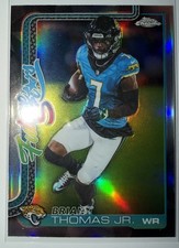 2025 Topps Chrome Football Future Stars Brian Thomas Jr. #FS-4 Refractor