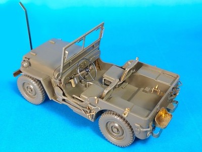 Passion Models P35-179 1/35 U.S.Willys MB PE & 3D Parts Set For Tamiya MM35219