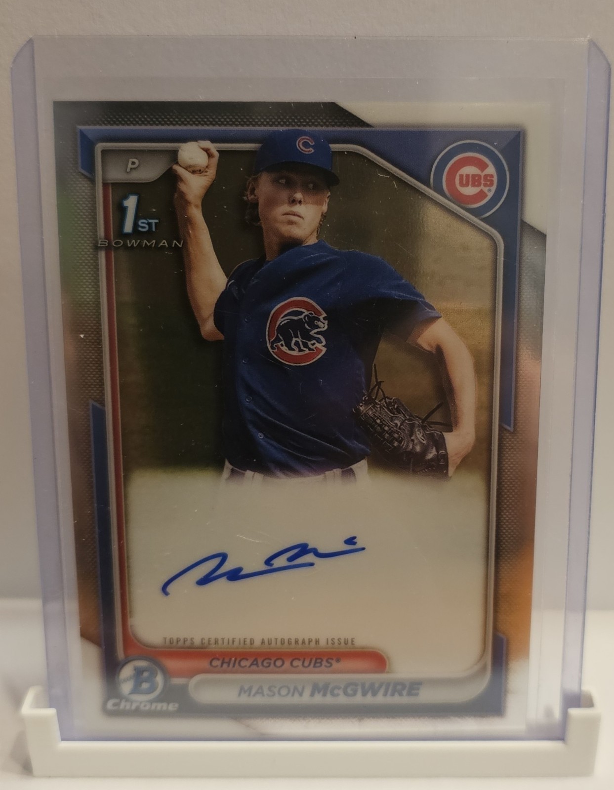 2024 Bowman Chrome - Prospect Autographs Mason McGwire #CPA-MM (AU, RC)
