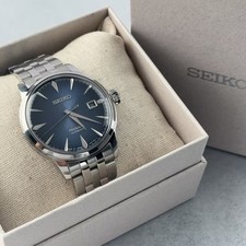 Seiko Presage Cocktail Time Automatic Men's Watch Blue Dial 40.5MM SRPB41