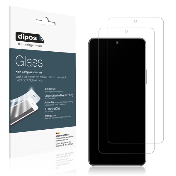 2X Schutzfolie FüR Honor X40 Gt Matt - Anti-Shock 9H Folie Dipos Glass-image