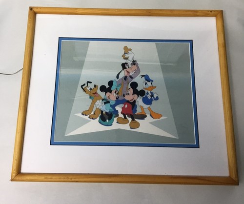 Disney The Fabulous Five Limited Edition Serigraph Cel: Mickey, Minnie *READ* - 第 1/12 張圖片