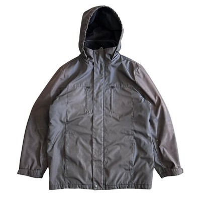Calvin Klein Dark Gray Puffer Coat