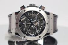 Hublot Classic Fusion Skeleton 45MM Titanium 525.NX.0170.LR Box & Papers 2017