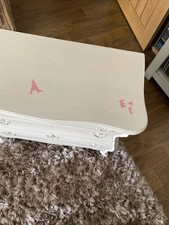 Small 3-Drawer Chest of Drawers Painted With Rust-Oleum Paint Needs Painting