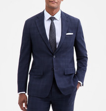 Calvin Klein Men's Slim-Fit Wool-Blend Suit Jacket MSRP 450