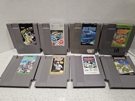 Nintendo NES Cartridge Video Game Lot 30 Titles Mixed No Doubles Retro Gaming