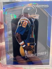 2025 prizm black charlie joiner blue cracked ice /125